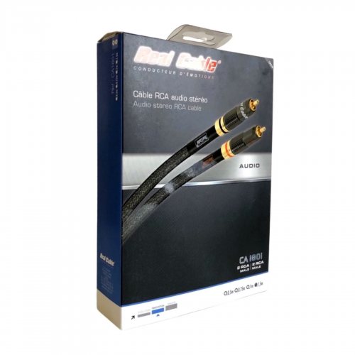 Real Cable CA1801 (1 m) Межблочный аудио кабель